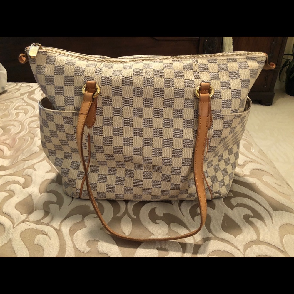 Louis Vuitton Totally MM Damier Azur